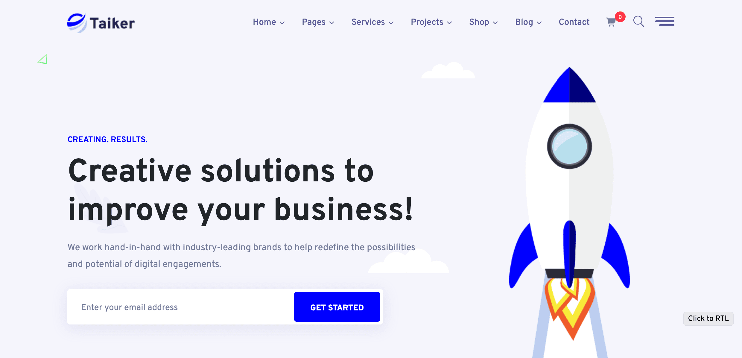 Corporate Website Screenshot 1