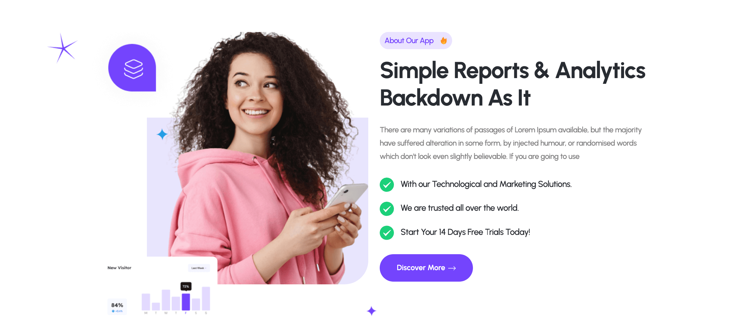 SaaS Landing Page Screenshot 2
