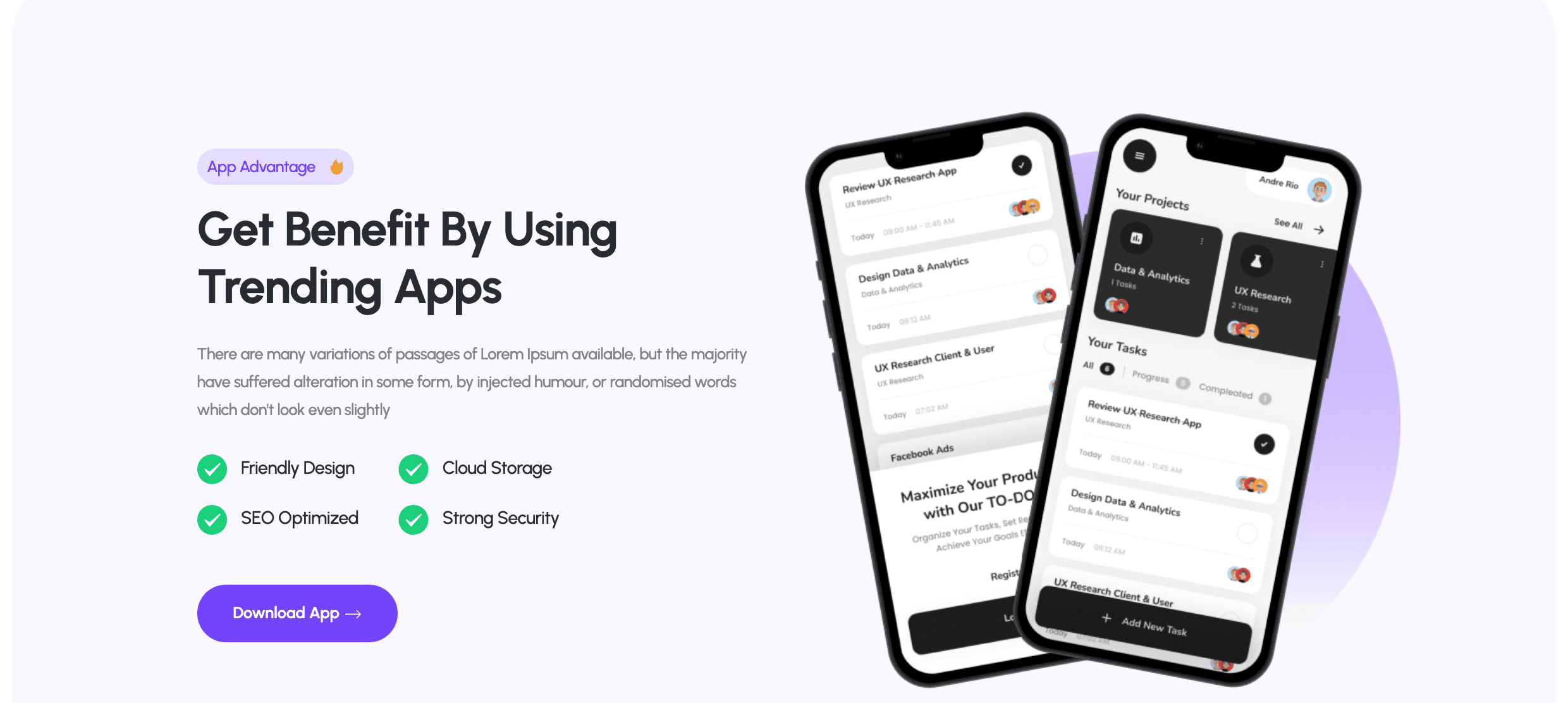 SaaS Landing Page Screenshot 4