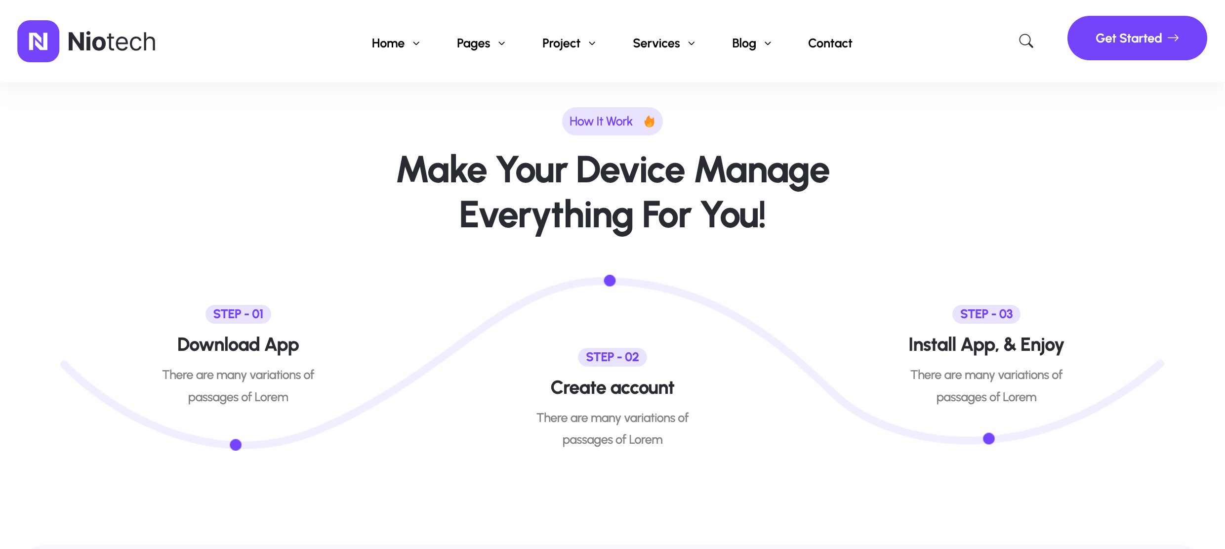 SaaS Landing Page Screenshot 3